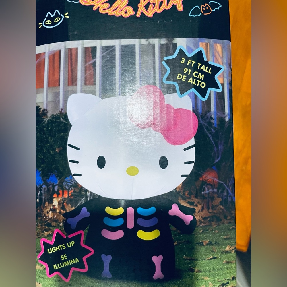 Hello Kitty Halloween Inflatable